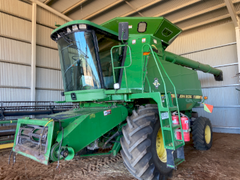 1997 John Deere CTS Big Top Header