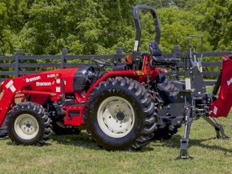 Branson BH860 Quick Fit Chassis Mount Backhoe - suits 20 and 25 Series Branson Tractors, some TYM and Mahindra also