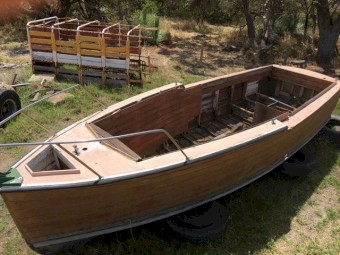 Timber Hull - Beautiful/Valuable Timber or restore hull