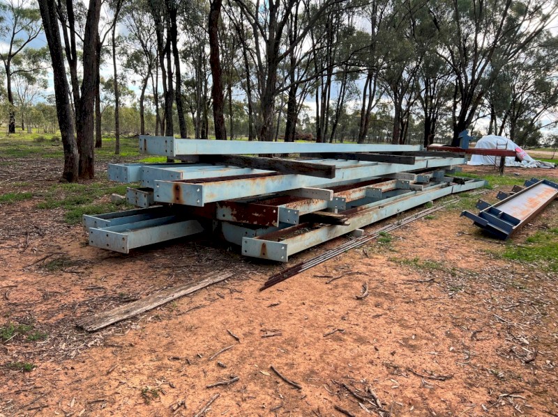 45m x 18m x 5.2m Steel Shed Frame