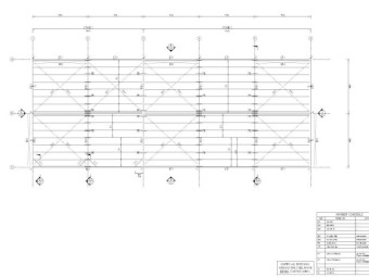 45m x 18m x 5.2m Steel Shed Frame
