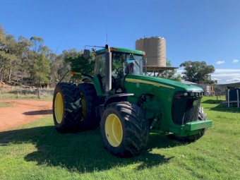 2005 John Deere 8420 FWA Tractor