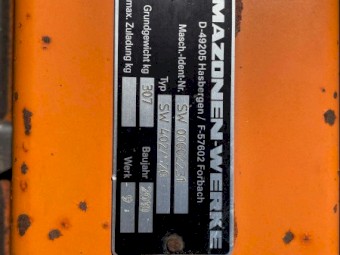 2010 Amazone 4m Speed Tiller