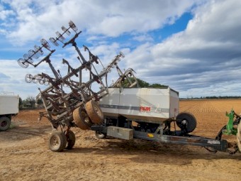 Under Auction - (A182) RFM Airdrill 2300 Air Seeder 