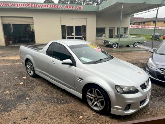 2011 SV6 Commodore 6 speed  Manual ute.