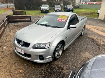 2011 SV6 Commodore 6 speed  Manual ute.