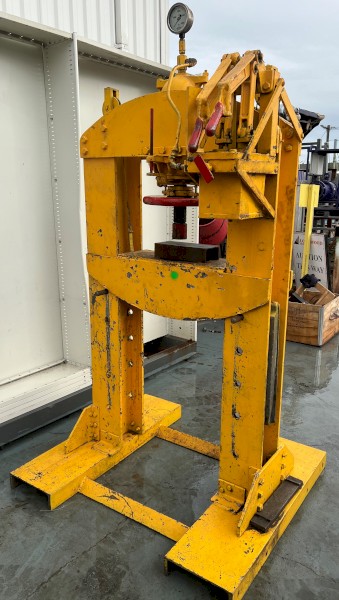 Heavy Duty Hydraulic Press 45-Ton Capacity Two Speed Pump