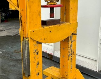 Heavy Duty Hydraulic Press 45-Ton Capacity Two Speed Pump