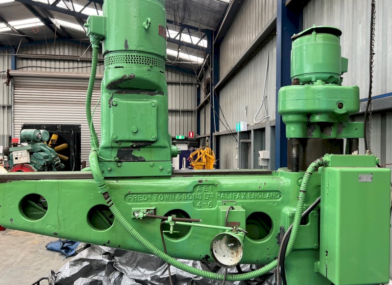 Fred Town & Sons AE1 4'-6'' 415V Radial Arm Large Drilling Machine