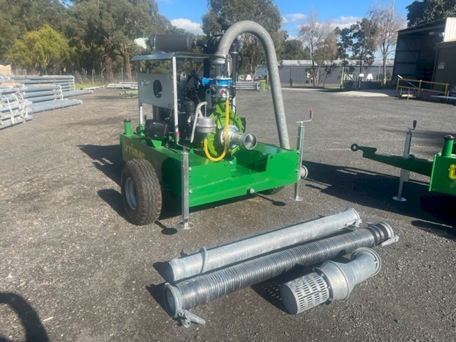 2022 Irrimec Diesel pump set with Iveco engine and Rovatti pump built in reservoir and mobile chassis