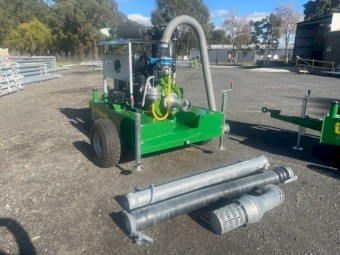 2022 Irrimec Diesel pump set with Iveco engine and Rovatti pump built in reservoir and mobile chassis