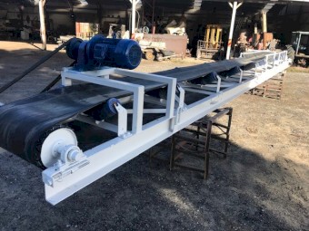 10m Conveyor 600mm Wide. 9mm Thick Belt 