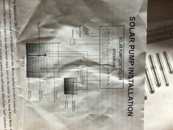 Submersible solar pump  (never been used and still in box)