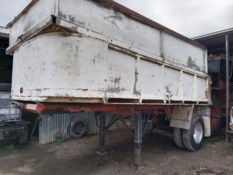 16ft Bulk Chassis Tipper Trailer
