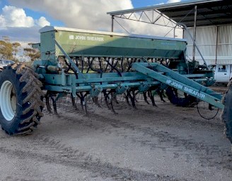 John Shearer 28 Row Combine