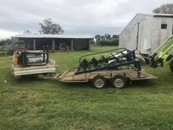 Bailer , accumilator and grab