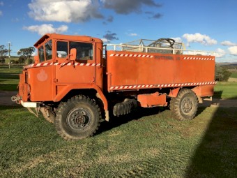 Acco International fire truck 4x4