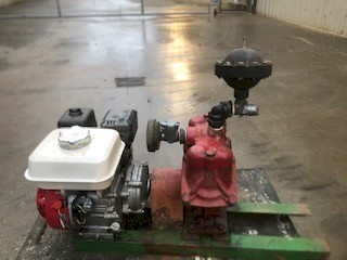 Hardi pump and Honda motor for spraying