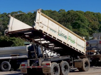 13 Cub  Metre Self Unloading / Roller Matt Trailer