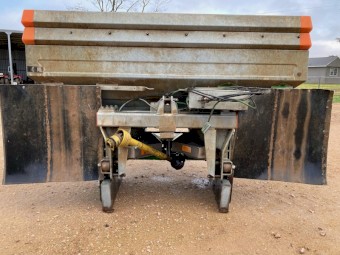 3PL Spreader Amazone ZAM Profis with Scales, Auto rate Calibration and Auto Speed Sdjusting