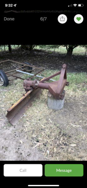 Tractor Grader blade heavy duty