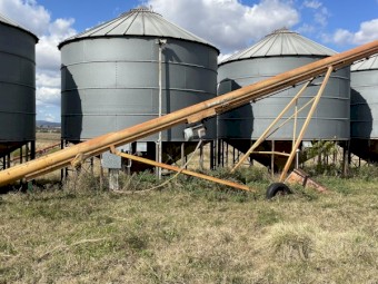 Sherwell Auger 40 ft x 9 in. 25 HP 3 Phase Power