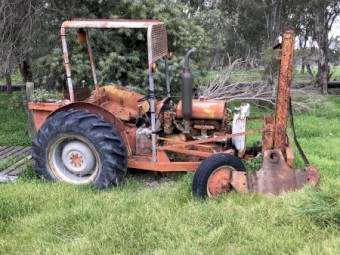 Massey Ferguson TEA20 Tractor c/w Forklift