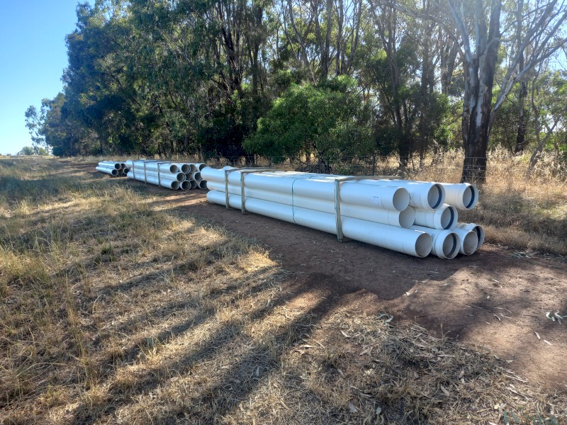 250mm Pn6 RRJ PVC Pipe