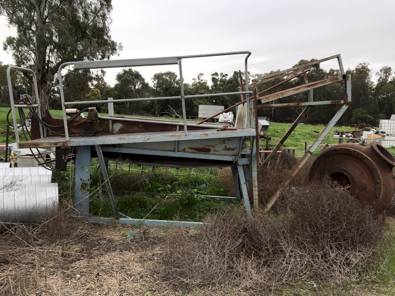 Hay Round Bale Unwrapper