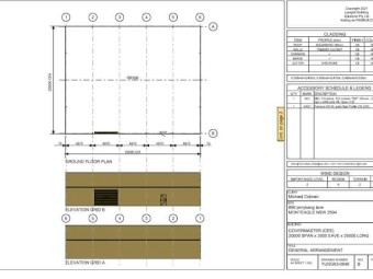 Colourbond Steel Sheets - Trimdek Profile, Woodland Grey