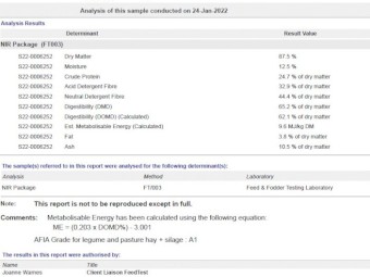 Vetch Hay 8x4x3 Bales