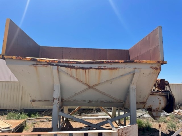 Large steel Hopper
