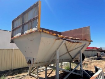 Large steel Hopper