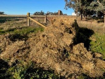 140mt Oaten Hay 550kg 8x4x3 Bales (C Grade)