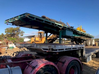 40' FREIGHTER BOGIE FLAT TOP TRAILER