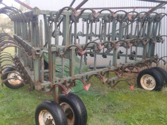 John Shearer 33 ft spring release fieldspan cultivator
