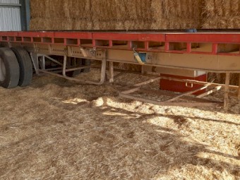 44' Flat Top Triaxle Trailer