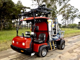 Graco RPS 2900 Truck Mounted RoadLazer RoadPak Line Striping System