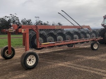 16 Wheel Schinckel Hay Rake