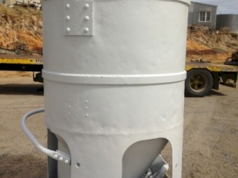 CONCRETE KIBBLE 1.5 TONNE CAPACITY
