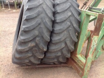 2 of 16.9 x 28 Tractor Tyres