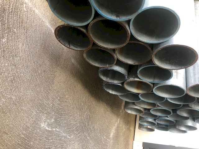 Steel Gal Poles CHEAP / NEW     1.7m Length  89mm OD   x qty 32