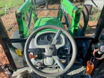 2017 Deutz 4080E Front End Loader Tractor