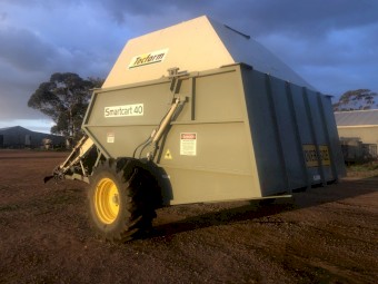Tecfarm 40m3 Chaff Cart