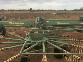 Krone 761 Twin Rotary Rake