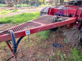 1985 SFM 2-Axle Dolly Trailer with Turntable