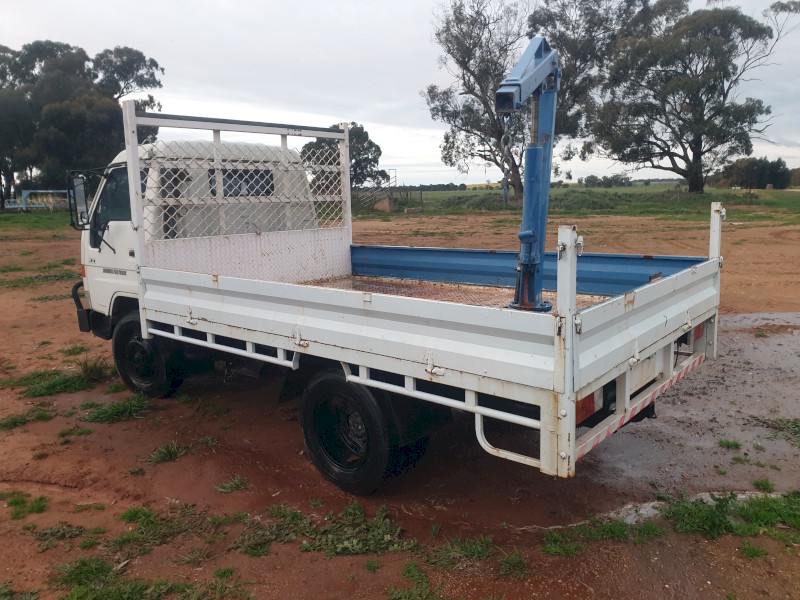 Truck tray 11x7 with manual crane suit small truck