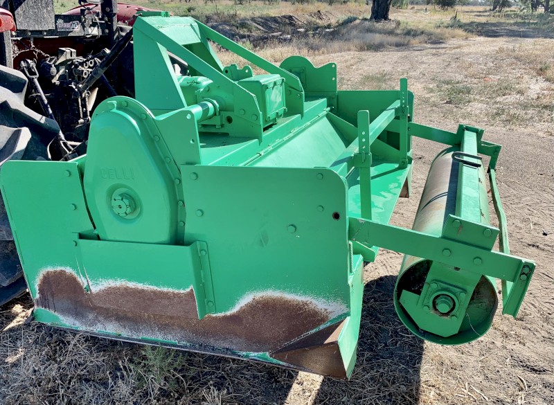 Under Auction - (A212) Celli Rotary Hoe Bed Former And Roller 
