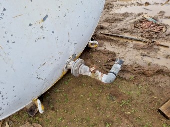 Horizontal Tank -2450L x 1800W x 1220H - 4500 Litre