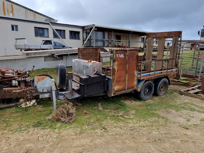 Tandem Axle Plant Trailer